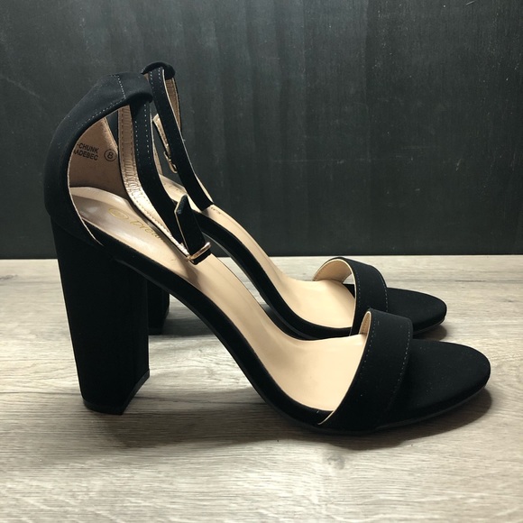 DREAM PAIRS Chunky High Heel Sandals - Picture 9 of 15